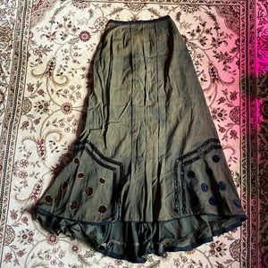 Antique Victorian Walking skirt with train